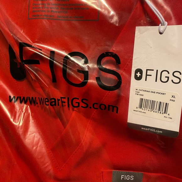 Figs Pop red Catarina and zamora  set NWT - Picture 4 of 11